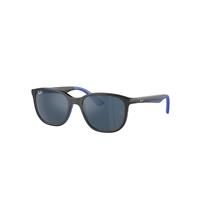 Ray-Ban Sunglasses Children Rb9078s Kids Bio-based - Grey On Blue Frame Blue Lenses 48-16