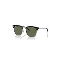 Ray-Ban Sunglasses Unisex Rb4418d - Silver Frame Green Lenses Polarized 56-19