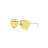Ray-Ban Sunglasses Unisex Rb3724d - Silver Frame Yellow Lenses 59-18
