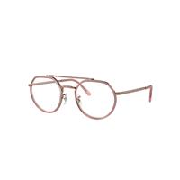 Ray-Ban Eyeglasses Unisex Rb3765v Optics - Copper Frame Demo Lens Lenses Polarized 51-22