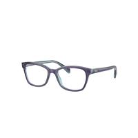 Ray-Ban Eyeglasses Children Rb1591 Optics Kids - Top Blue & Violet & Light Blue Frame Demo Lens Lenses Polarized 48-16