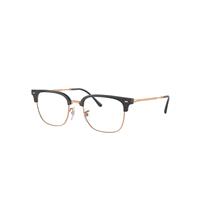 Ray-Ban Eyeglasses Unisex New Clubmaster Optics - Rose Gold Frame Demo Lens Lenses Polarized 53-20