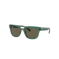 Ray-Ban Sunglasses Unisex Phil Bio-based - Transparent Green Frame Brown Lenses 54-21