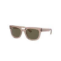 Ray-Ban Sunglasses Unisex Phil Bio-based - Transparent Light Brown Frame Brown Lenses 54-21