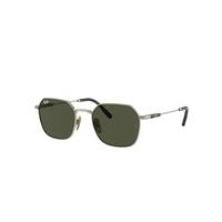 Ray-Ban Sunglasses Unisex Jim Titanium - Arista Gold Frame Green Lenses 53-20