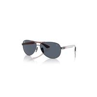 Ray-Ban Sunglasses Unisex Scuderia Ferrari Las Vegas Ltd | Rb8331m - Allutex Grey & Red Frame Grey Lenses 61-13