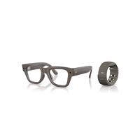 Meta Ray-Ban Display Glasses Sand Frame Grey Lenses AI Glasses