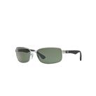 Ray-Ban Sunglasses Man Rb3478 - Black Frame Green Lenses Polarized 60-17