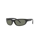 Ray-Ban Sunglasses Man Rb4033 - Black Frame Green Lenses Polarized 60-17