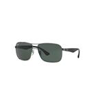 Ray-Ban Sunglasses Man Rb3516 - Black Frame Green Lenses 59-15