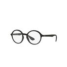 Ray-Ban Eyeglasses Unisex Rb7075 - Black Frame Clear Lenses Polarized 49-20