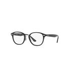 Ray-Ban Eyeglasses Unisex Rb5355 Optics - Black Frame Clear Lenses Polarized 50-21