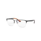 Ray-Ban Eyeglasses Unisex Rb6428 Optics - Grey Frame Clear Lenses Polarized 54-19