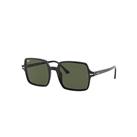 Ray-Ban Sunglasses Woman Square II - Black Frame Green Lenses 53-20