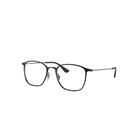 Ray-Ban Eyeglasses Unisex Rb6466 Optics - Black Frame Clear Lenses 51-19