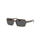 Ray-Ban Sunglasses Unisex Benji - Havana On Transparent Brown Frame Grey Lenses 54-20
