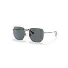 Ray-Ban Sunglasses Unisex Rb3764d - Gunmetal Frame Grey Lenses 59-18