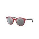 Ray-Ban Sunglasses Unisex Rb4296m Scuderia Ferrari Collection - Red Frame Grey Lenses 50-21