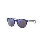 Ray-Ban Sunglasses Unisex Rb4296m Scuderia Ferrari Collection - Blue Frame Blue Lenses Polarized 50-