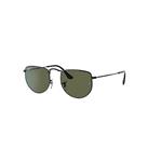 Ray-Ban Sunglasses Unisex Elon - Black Frame Green Lenses Polarized 50-20