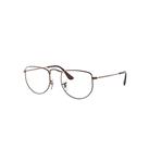 Ray-Ban Eyeglasses Unisex Elon Optics - Antique Copper Frame Clear Lenses 50-20