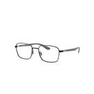 Ray-Ban Eyeglasses Unisex Rb6478 Optics - Grey Frame Clear Lenses 53-18