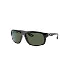 Ray-Ban Sunglasses Unisex Rb4364m Scuderia Ferrari Collection - Black Frame Green Lenses 60-17