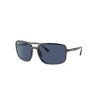 Ray-Ban Sunglasses Unisex Rb4375 - Grey Frame Blue Lenses 60-18