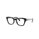 Ray-Ban Eyeglasses Unisex Rb0707vm Optics - Gunmetal Frame Clear Lenses Polarized 48-21