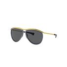 Ray-Ban Sunglasses Unisex Aviator Olympian - Gold Frame Lenses 59-13