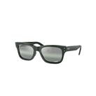 Ray-Ban Sunglasses Man Burbank - Green Frame Green Lenses Polarized 58-20