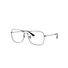 Ray-Ban Eyeglasses Unisex Rb6498 Optics - Gunmetal Frame Clear Lenses Polarized 57-15