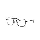 Ray-Ban Eyeglasses Unisex Rb6496 Optics - Black Frame Clear Lenses Polarized 51-20