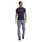 REEBOK Men's Grey Training Essentials Unlined Woven Pants RRP £40 - 3XL Regular