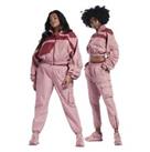 REEBOK Women's Pink Reebok X Cardi B Satin Pants RRP £60 - L Regular