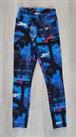 REEBOK size XXS - XS - S blue SPEEDWICK LEGGINGS sports BLACK pink PATTERNED - 2XS Regular