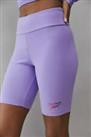 Reebok WOMENS Classics Purple Foundation Legging Shorts SIZE SMALL NEW