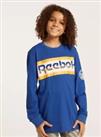 REEBOK Kids 2pc Printed Round Neck T-shirt and Joggers Set RRP £35