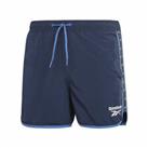 Reebok Mens Swim Shorts Wyatt Sports Swimwear 100% Polyester with Side Pockets - Small Regular
