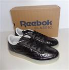Reebok Classic Ladies New Black Leather Trainers Shoes Womens RRP £65 UK Size 4