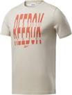 NEW Reebok FK6042 Mens Signature logo Print T-Shirt Top (Size M, L) - L Regular