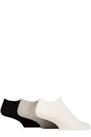 Reebok Trainer Socks Mens and Ladies Unisex 'Foundation' Cotton 3 Pair Multipack - 11-12.5 UK Regula