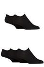 Reebok Trainer Socks Mens & Ladies - 'Foundation' Cotton, Seamless Toes, 5 Pairs - 2.5-3.5 UK Re