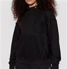 REEBOK Apparel Womens Classic Cotton French Terry Roll Neck Sweatshirt Size S - S Regular