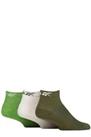 Reebok Unisex Mens Ladies Essentials Cotton Ankle Socks with Arch Support 3 Pair - 6.5-8 UK Regular