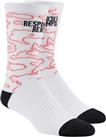 Reebok Training Logo Socks (Size 4.5-6) Active White Logo Crew Socks - New - 4.5-6 Regular
