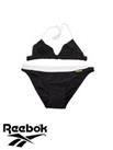 Reebok Women's Bikini 2 Piece Swimsuit Black & White Size Medium - M Regular