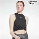 Reebok GU5783 Women's Fitness Studio Gathered Solid Tank Top (Size XXS, XS) - 2XS Regular