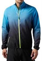 New Reebok Essentials Mens Woven Running Jacket top Sz Small Blue sport - S Regular