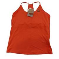 Reebok Women's Speedwick Work Tri Back Lbt Top, Orange/Fircor. L - L Regular
